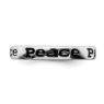 Picture of Sterling Silver Stackable Peace Ring