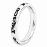 Picture of Sterling Silver Stackable Peace Ring