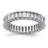 Picture of Emerald-Cut Eternity Anniversary Band 14K White Gold