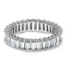 Picture of Emerald-Cut Eternity Anniversary Band 14K White Gold