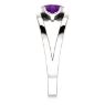 Picture of Silver 1 to 6 Oval Stones Mother's Ring