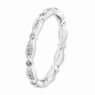 Picture of Silver Stackable Diamond Ring