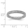 Picture of Silver Stackable Diamond Ring