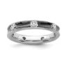 Picture of Silver Stackable Diamond Ring