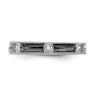 Picture of Silver Stackable Diamond Ring