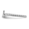Picture of Diamond Angel Ring Sterling Silver