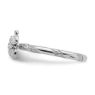 Picture of Diamond Turtle Ring Sterling Silver