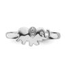 Picture of Diamond Elephant Ring Sterling Silver