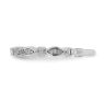 Picture of Sterling  Silver Stackable Diamond Ring