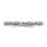 Picture of Sterling  Silver Stackable Diamond Ring