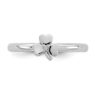 Picture of Diamonds Accent Clover Ring Sterling Silver