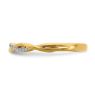 Picture of 14K Yellow Gold Diamond Stackable Ring