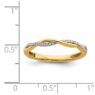 Picture of 14K Yellow Gold Diamond Stackable Ring