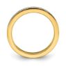 Picture of 14K Yellow Solid Gold Diamond Stackable Ring