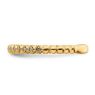 Picture of 14K Yellow Solid Gold Diamond Stackable Ring