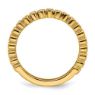 Picture of 14K Yellow Solid Gold Diamond Stackable Ring