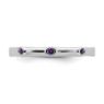 Picture of Silver Ring Amethyst Stones
